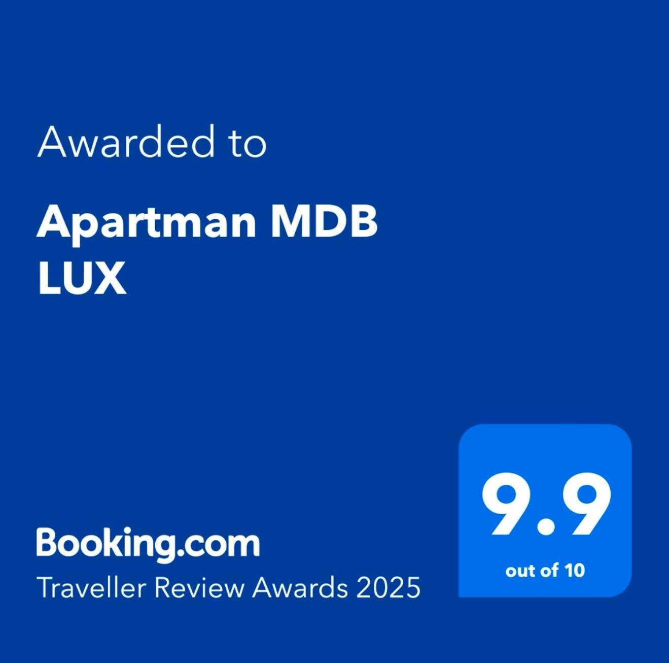 Apartman Mdb Lux Subotica Exteriér fotografie